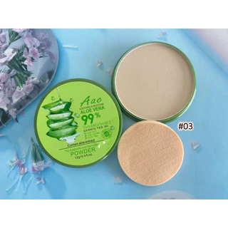 พร้อมส่งค่ะ แป้ง AAC ALOE VERA POWDER แป้งว่านหางจระเข้ 12g.