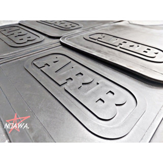 บังโคลนรถยนต์ ลายอักษร ARB BLACK EDITION (เฉพาะแผ่น 2คู่ หน้า-หลัง)