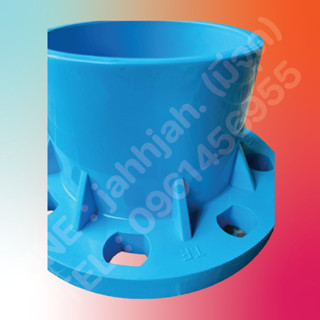 ข้อต่อตรง หน้าจานพีวีซี 1/2" - 6" ข้อต่อ หน้าแปลน PVC
