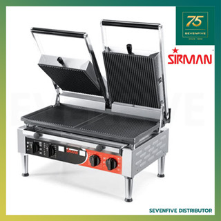 SIRMAN เตาปิ้งย่างหน้าสัมผัส เตาปิ้งไฟฟ้า เตาไฟฟ้า 2หัวเตา 230V 4500W SIR1-PD POWER RR-RR TIMER