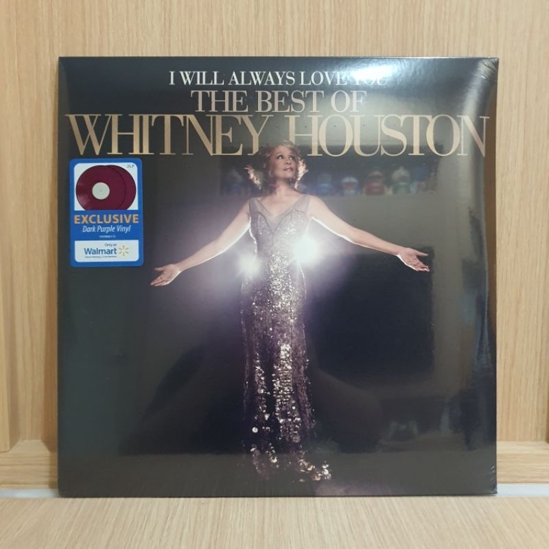 *รับโค้ดเงินคืน*แผ่นเสียง Whitney Houston - THE BEST OF WHITNEY HOUSTON 2LP Vinyl แผ่นสีม่วง