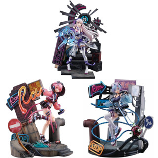 eStream 1/7 Emilia &amp; Rem &amp; Ram - Neon City Ver (Complete Set) 4580086817687 4580086817663 4580086817670 (Scale Figure)