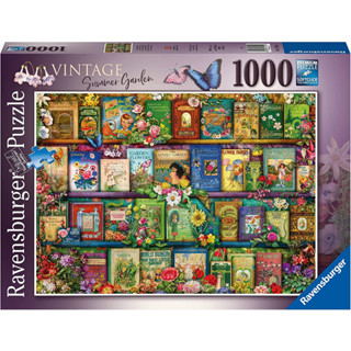 จิ๊กซอว์ Ravensburger - Vintage Summer Garden  1000 piece  (ของแท้  มีสินค้าพร้อมส่ง)