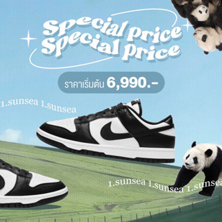 NIKE DUNK LOW PANDA ของแท้100พร้อมส่งรอพรี สอบถามไซส์ก่อน img 1
