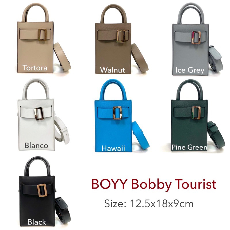 Boyy Bag Bobby Tourist All Colors ❌ รบกวนทักมาสอบถามก่อนกดสั่งซื้อ ❌