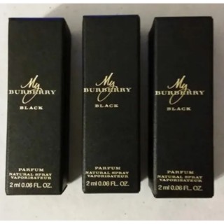 burberry black . myburberry 2ml vial