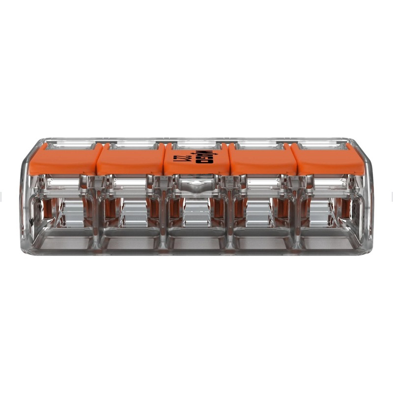 Wago อุปกรณ์เชื่อมสายไฟ Terminal Connecter แบบ 5 ช่อง 4 ตร.มม. ของแท้ 100% ราคา ถูกที่สุด ดีลบีเคเค แกลเลอรีภาพที่ 4