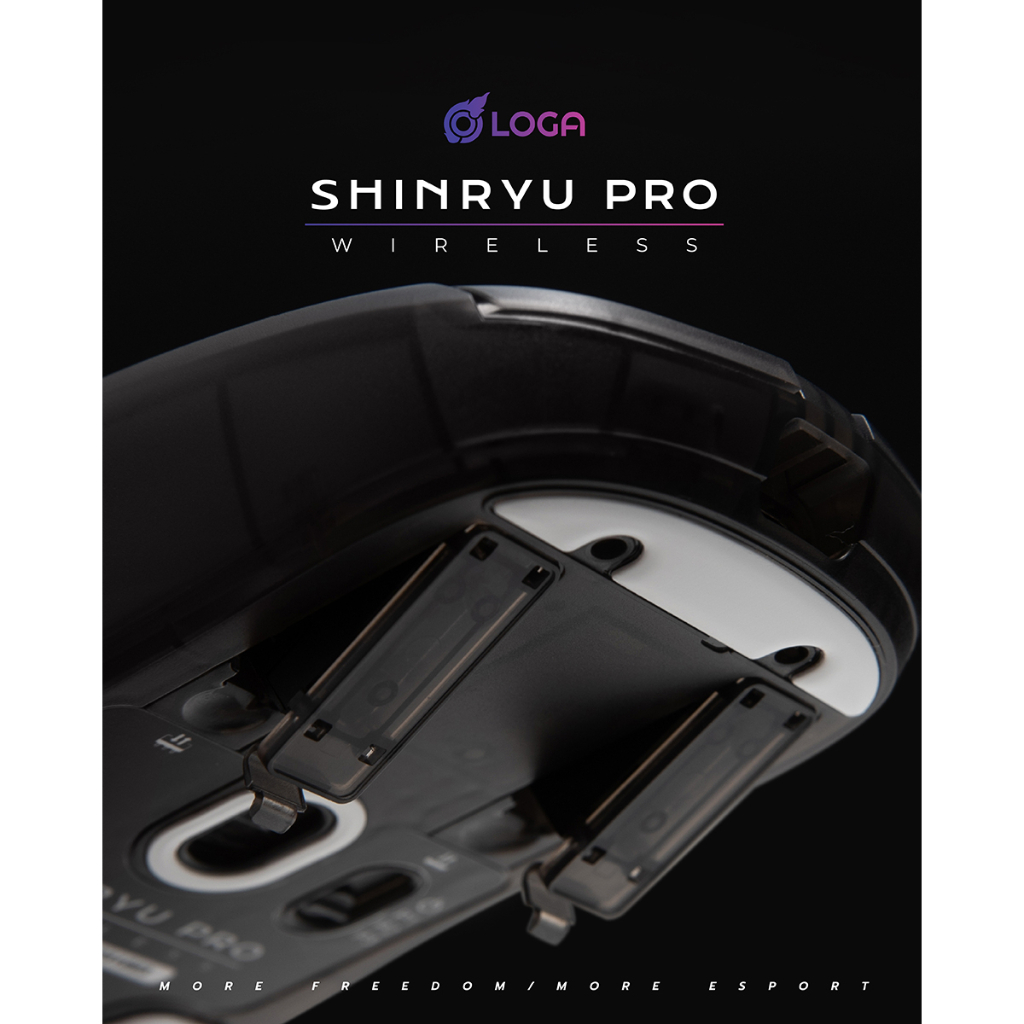 LOGA Shinryu PRO wireless gaming mouse (Hot Swappable switch) - nkmatch ...