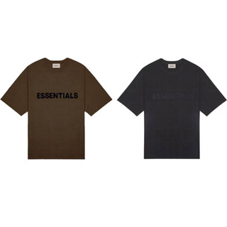 ESSENTIALS FRONT LOGO EMBOSSED TEE