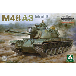 พลาสติก โมเดล ประกอบ TAKOM สเกล 1/35 M48A3 Mod B (2162)