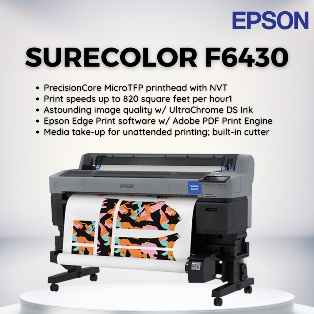 เครื่องพิมพ์ซับลิเมชั่น SureColor F6430 (ใบจองเครื่อง)