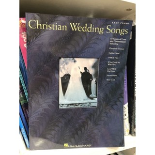 lOVE SONG CHRISTIAN WEDDING SONGS - EASY PIANO (HAL)