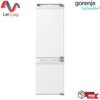 [0% 10 เดือน] (Gorenje) ตู้เย็นแบบติดตั้งฝัง NRKI2181A1 ความจุ 269 ลิตร ประหยัดพลังงาน A+