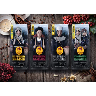 Doi chaang coffee Beans Premium Classic [Set 6 Pcs.] กาแฟดอยช้าง เมล็ดกาแฟดอยช้าง (คั่วกลาง) medium ขนาด 250 g.