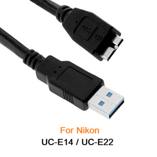 สายลิ้งส่งข้อมูล ใช้แทน Nikon UC-E14/ UC-E22 / USB 3.1 Mirco-B 10Pin  ใช้กับ D5,D500,D800,D800E,D810,D810A,D850 ร้านไทย