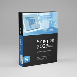 Snagit 2023 (x64) โปรแกรมจับภาพหน้าจอ