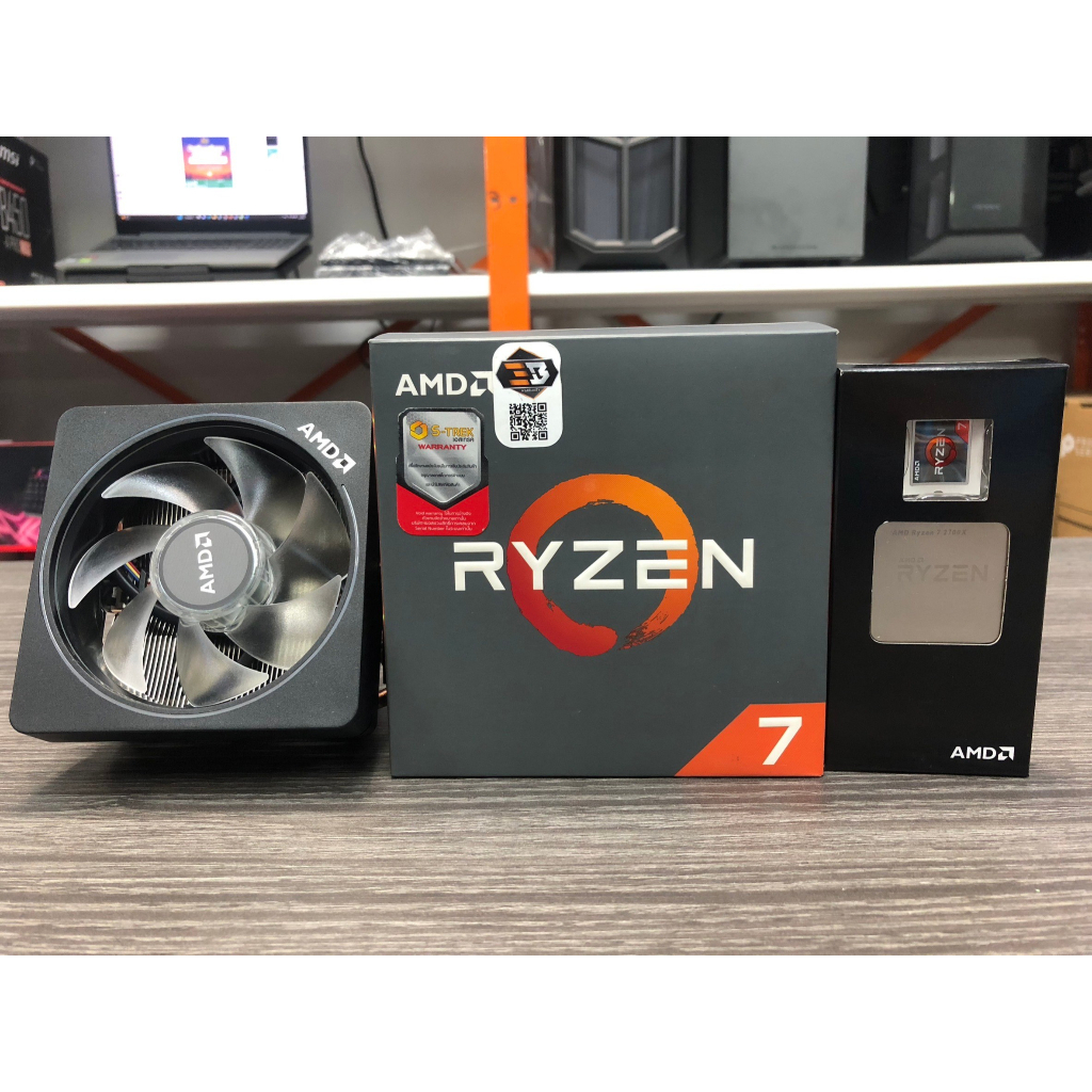 AMD RYZEN 7 2700X ( AM4 ) สินค้าใหม่ มือ 1 ประกันเหือ 2 ปี