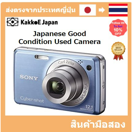 【ญี่ปุ่น กล้องมือสอง】[Japan Used Camera] Sony Sony Digital Camera CYBERSHOT W220 (12.1 million pixels/optical X4/Digital X8/Blue) DSC-W220/L