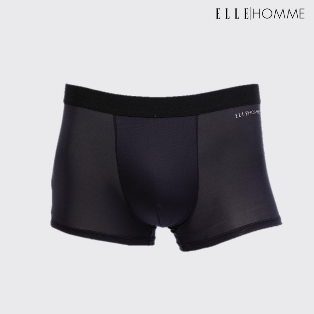 ELLE HOMME | แพค 2 ตัว กางเกงในทรง TRUNKS รุ่น Quick dry มีให้เลือก 4 สี | KUT8901R1