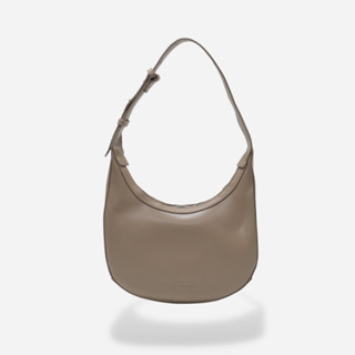 SHOULDER BAG - WARM GREY / RUST BRAND