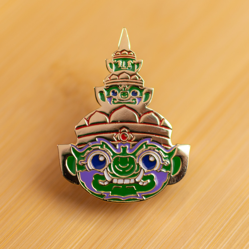 Ramakien Pin – Thotsakan (เข็มกลัดทศกัณฐ์)