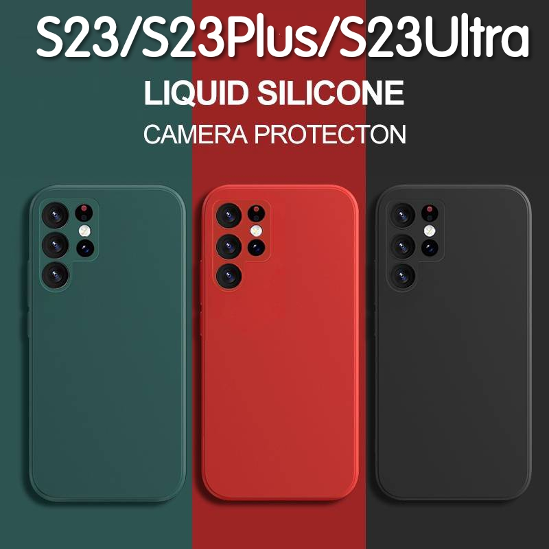 Galaxy A24/A14 4G(ส่งในไทย)เคสTPU​นิ่ม​สีพาสเทลคลุมกล้องSamsung Galaxy S23/S23Plus/S23Ultra/A14 5G/A