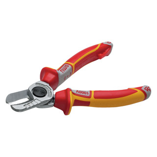 NWS คีมตัดสายเคเบิ้ล ด้ามกันไฟฟ้า VDE 160mm Cable Cutter 043-49-VDE-160 (Made in Germany)