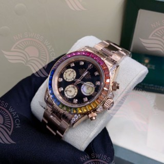 นาฬิกาข้อมือสุดหรู RoleX Day to NA Rain BoW สุดหรูอลังการ ขนาด 40mm