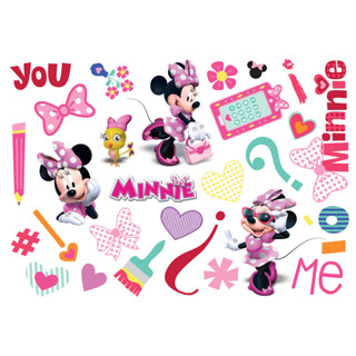 Disney(ดิสนีย์) สติ๊กเกอร์ Minnie Tattoo เนื่องจากสต็อคเหลือน้อยลูกค้าจะได้ลายซ้ำกันนะคะToy Smart