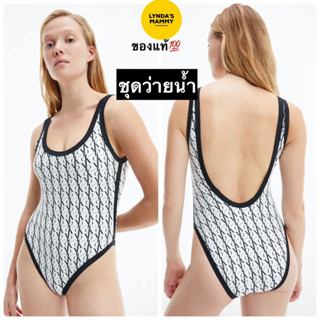 พรีออเดอร์ ชุดว่ายน้ำ Calvin Klein CK ONE SCOOP NECK SWIMSUIT ของแท้