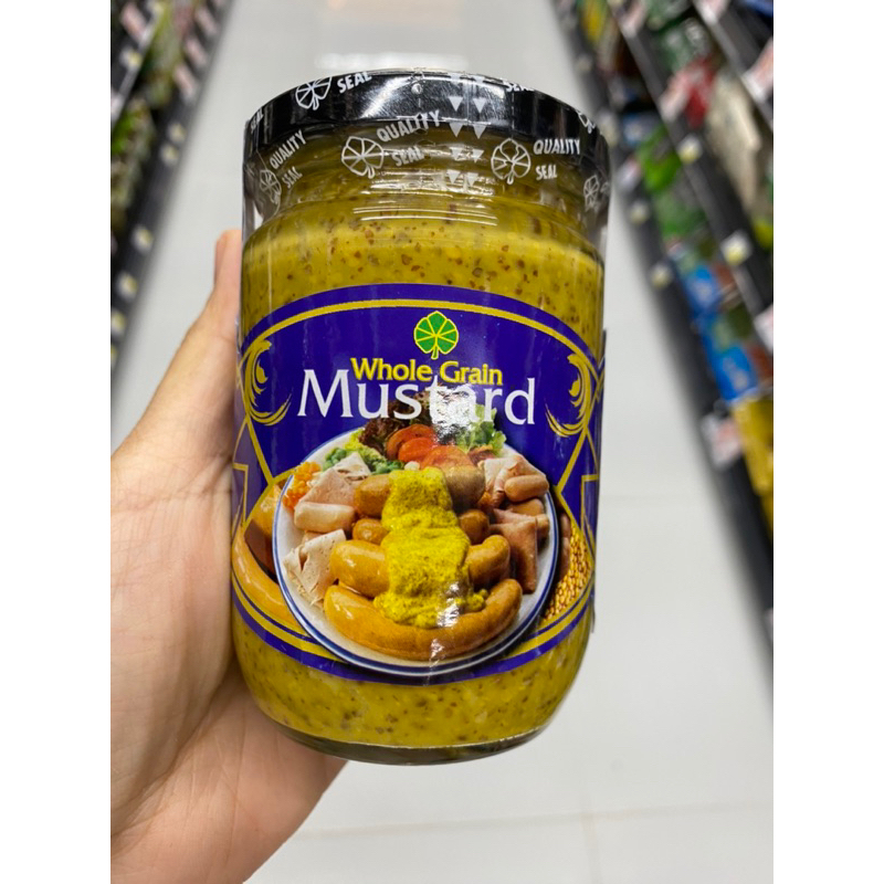 Whole Grain Mustard 240 G. โฮลเกรน มัสตาร์ด