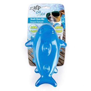 AFP Chill Shark Chew Mix Floating Bath &amp; Pool Dog Toy