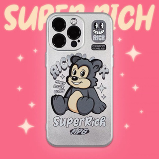 RichBlackcase แท้ 💯(มีประกันสินค้า) Super Rich bear ส่งฟรี✅