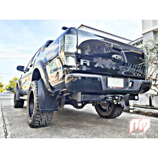 บังโคลนดำ เพลทดำ Black Mud Flaps Black Edition. [เอ็นเอ็ม มัดแฟ๊ฟ.]