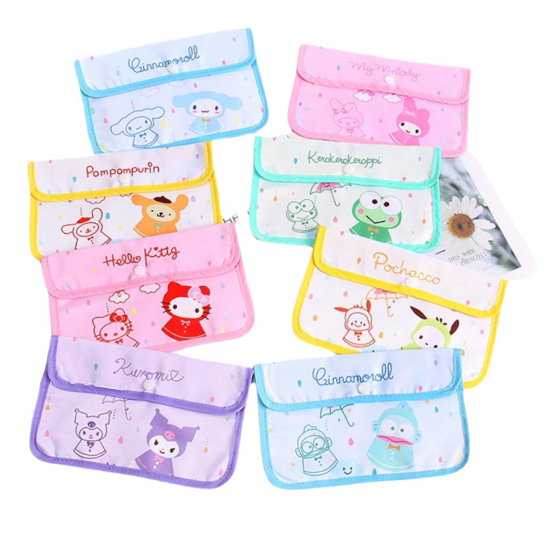 กระเป๋าใส่แมส ซองใส่แมส 🍭ซองใส่เอกสาร Sanrio ซองใส่หน้ากาก