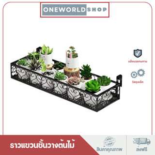 Oneworldshop ราวแขวนชั้นวางดอกไม้ ราวแขวนสไตล์ยุโรป ราวแขวนระเบียงอเนกประสงค์ ราวแขวนต้นไม้O-0139