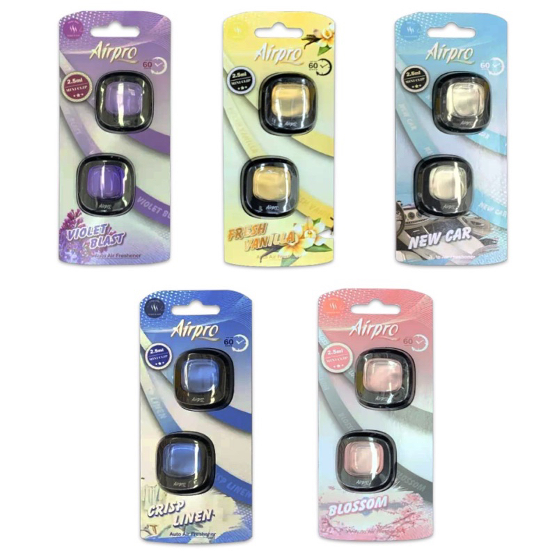 น้ำหอมรถยนต์ ปรับอากาศ ในรถยนตร์ Airpro Air Freshener 2 ชิ้น