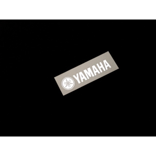 โลโก้หัวกีต้าร์ Yamaha Bass [Silver Metallic]