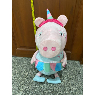 ตุ๊กตา Peppa pig เนื้อมาสเมลโล่ ตัวใหญ่ น่ารักมาก ของแท้ สภาพ98%