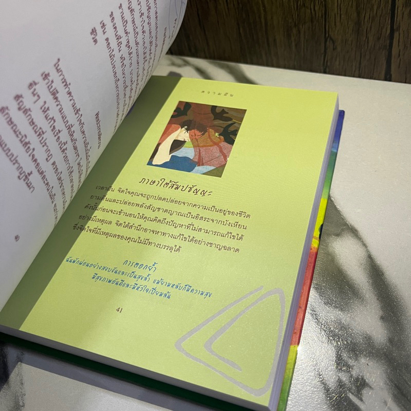 หนังสือ (มือหนึ่ง) ผ่อนกาย คลายจิต The Mind Body & Spirit Companion (ปกแข็ง) เติมพลังกาย สร้างกำลังใจ - โสภาพรรณ - รูปที่ 6