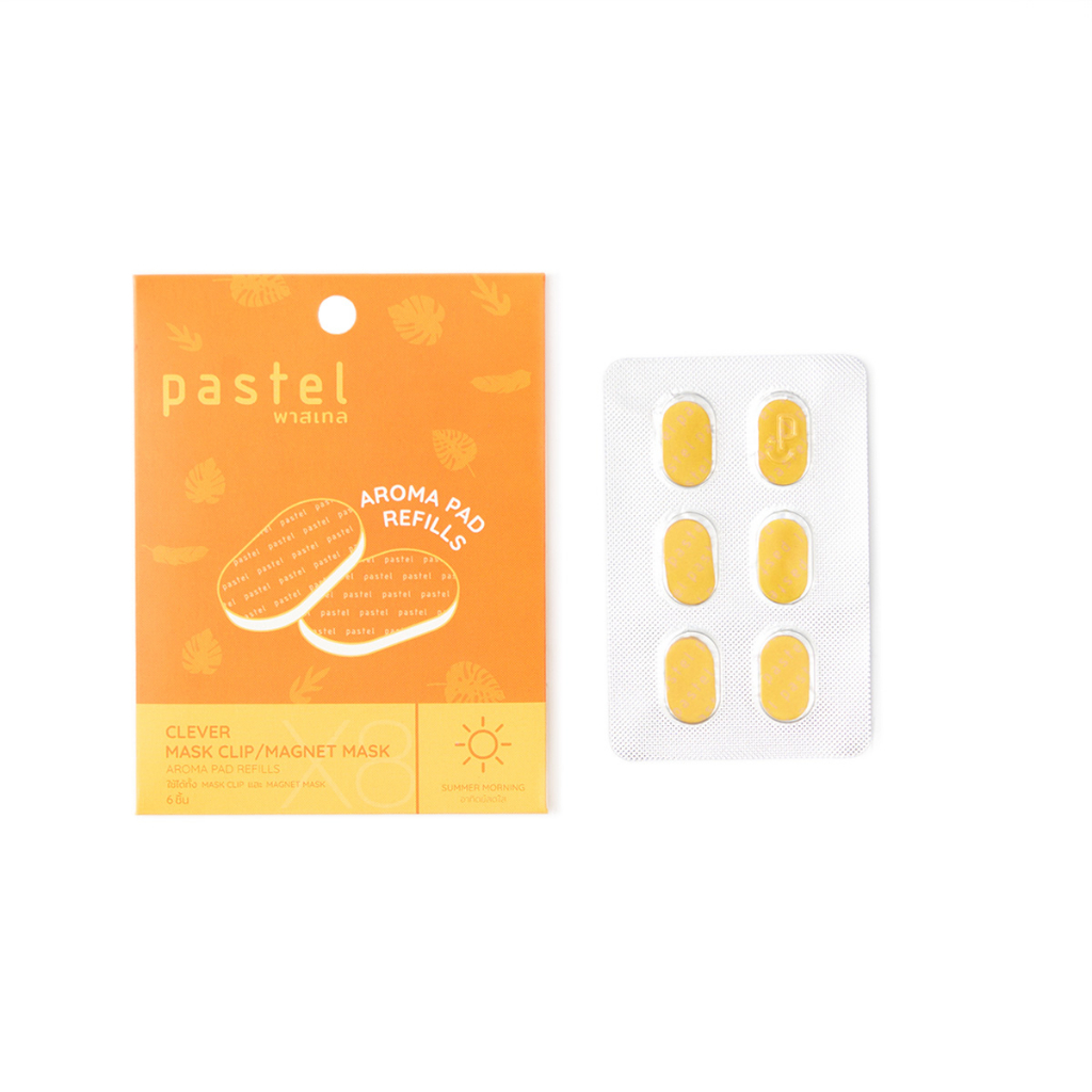PASTEL PAPER MASK CLIP REFIL - SUMMER MORNING
