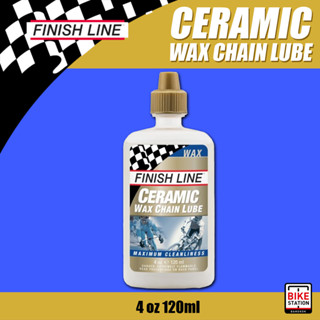 Finish Line CERAMIC WAX Chain Lube 120ml. น้ำมันหล่อลื่นโซ่สูตรแว็กซ์ เคลือบเซรามิค ประสิทธิภาพสูง