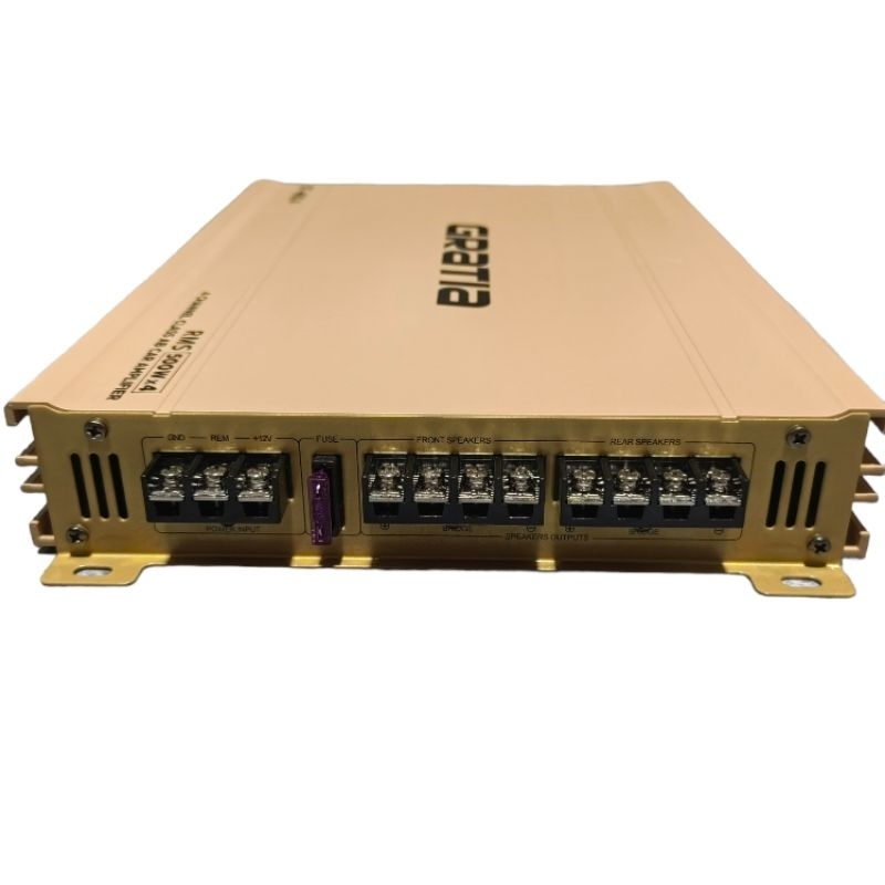 GT-460.4 พาวเวอร์ขับเสียงกลาง Class AB กำลังขับสูงสุด 500X4เสียงกลางเด่น ใสและละเอียด ฟังเพาะ เครื่องเสียงรถยนต์ (1ตัว) ราคา ถูกที่สุด ดีลบีเคเค แกลเลอรีภาพที่ 3