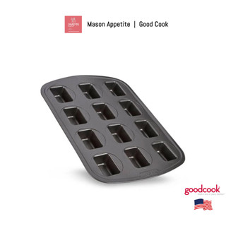 04151 GoodCook Non-Stick Mini Loaf 12 CT พิมพ์อบขนม ทรงมินิโลฟ กู๊ดคุก