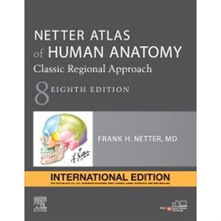 9780323793742 NETTER ATLAS OF HUMAN ANATOMY: CLASSIC REGIONAL APPROACH (IE)