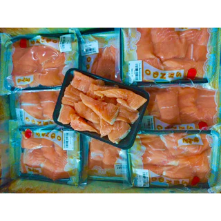 เนื้อแซลมอนลอกหนัง 320กรัม ✨ พร้อมส่ง สด ทำอะไรก็อร่อย แซลมอน เนื้อแซลมอน Selmon ปลาแซลมอน 🚛เหมาค่าส่ง ฟรีกล่องโฟม!!