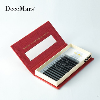 DeceMars พร้อมส่ง ขนตาปลอม Premium 3D C/D/DD 0.07 เบา สบาย 16Rows ขนตาปลอม งอนเป็นธรรมชาติ ของแท้100%