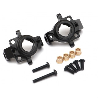 ชุดเลี้ยวหน้า BRLC7002 : Boom Racing Aluminum Knuckle for BRX70 / BRX90 / AR44 Axle #BRLC7022 (AR44 compatible) Black