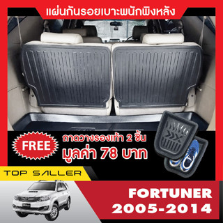 FORTUNER 2005-2014 แผ่นกันรอยเบาะ พนักพิงหลัง (2ชิ้น) กันรอยเบาะหลัง เทปกาว 3M แท้ ของแต่ง ชุดแต่ง ประดับยนต์