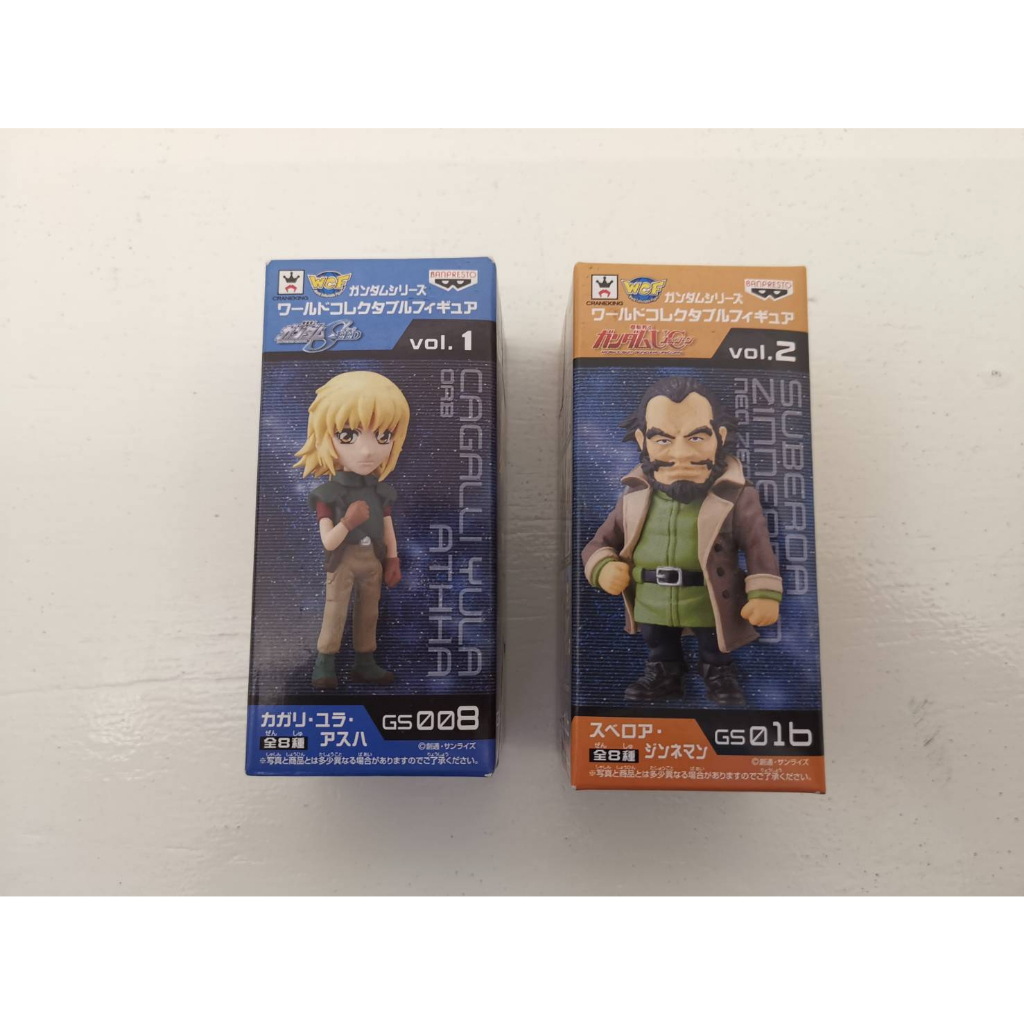 พร้อมส่ง มือ 1 โมเดลกันดั้ม WCF Figure Gundam Banpresto Vol.1-2